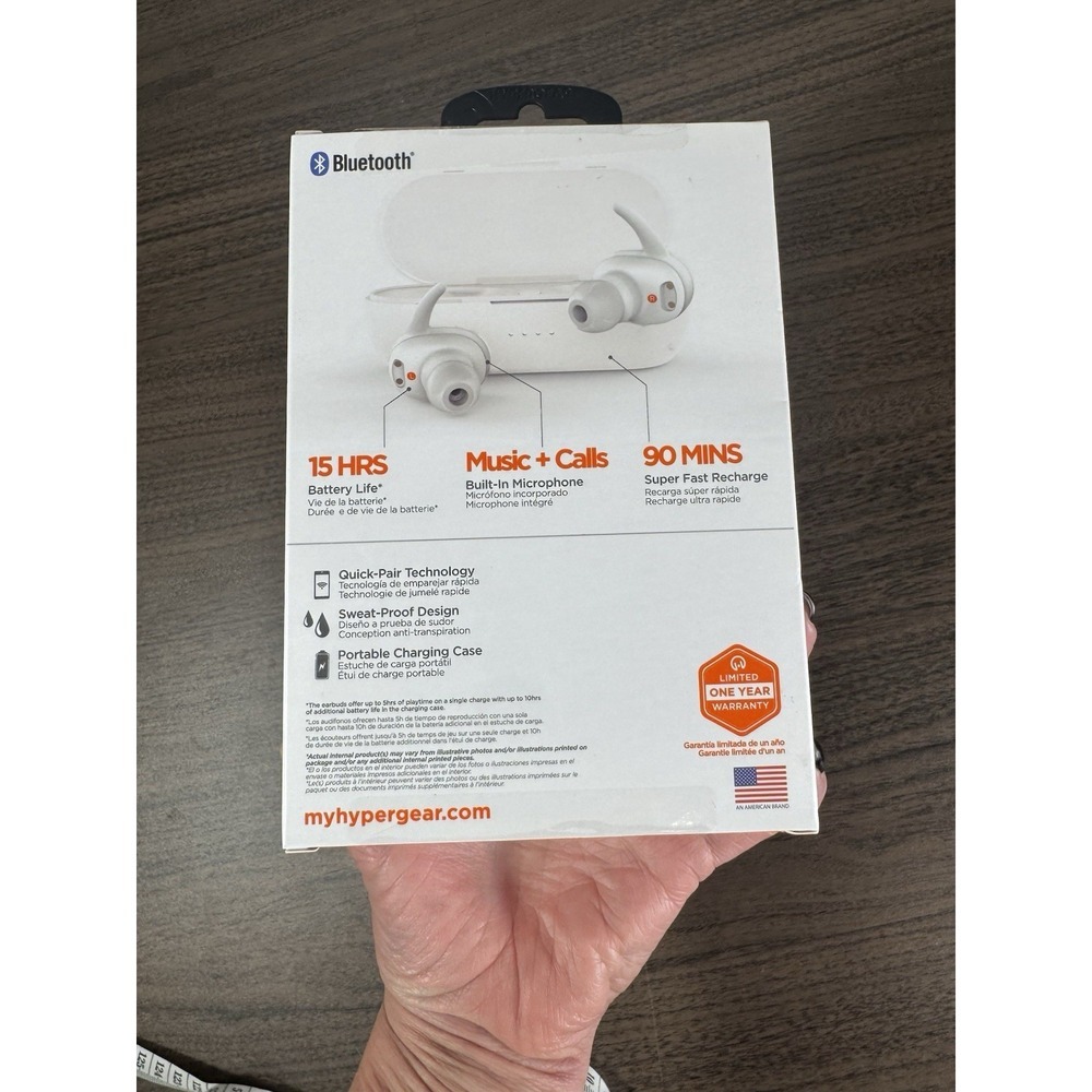 HyperGear Active True Wireless Bluetooth Earbuds - Picture 2 of 3